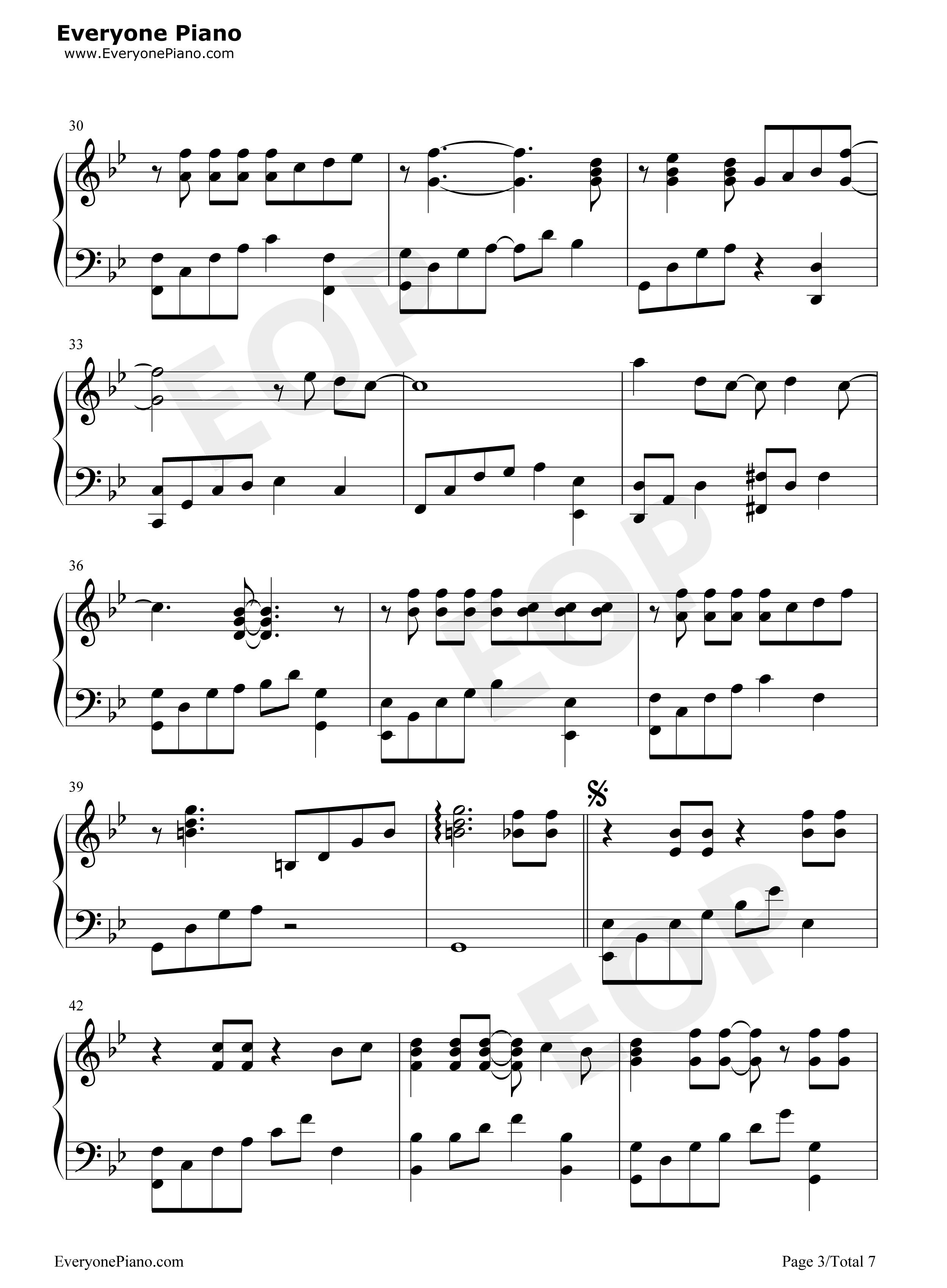the truth that you leave piano sheet pdf